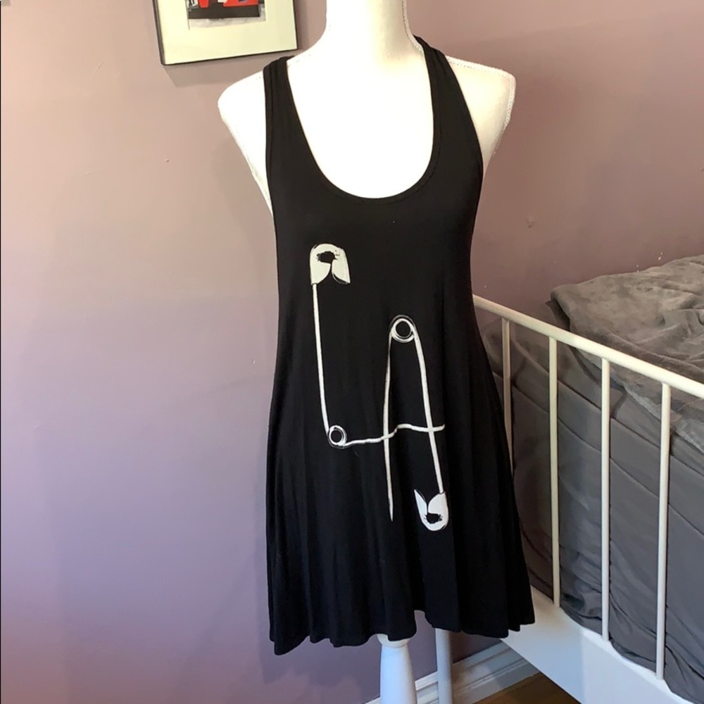 Black summer dress